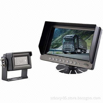 Camera rearview system with night vision waterproof camera for trucks